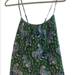 Anthropologie Printfresh + Pencil & Paper Co. Tiger Queen  Cami Tank Women’s M